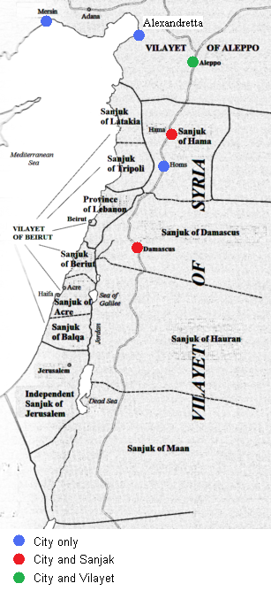 Re-interpretation of McMahon's 'West of Damascus'. Source Wikipedia